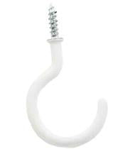 Cup Hook White - Large